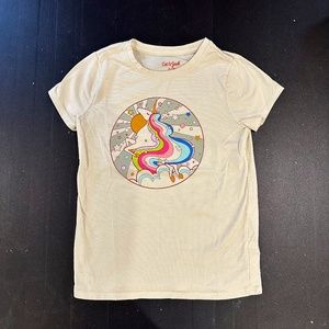 Cat & Jack Unicorn T-Shirt sz M (7/8)